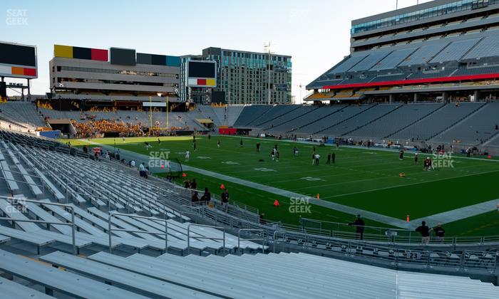 Mountain America Stadium - Section 23 Seat View