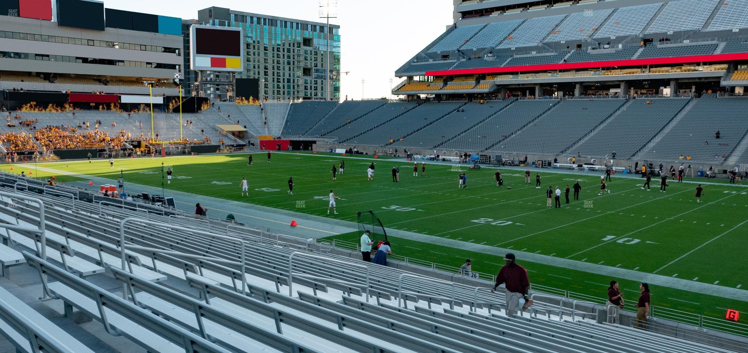 Mountain America Stadium - Section 25 Seat View
