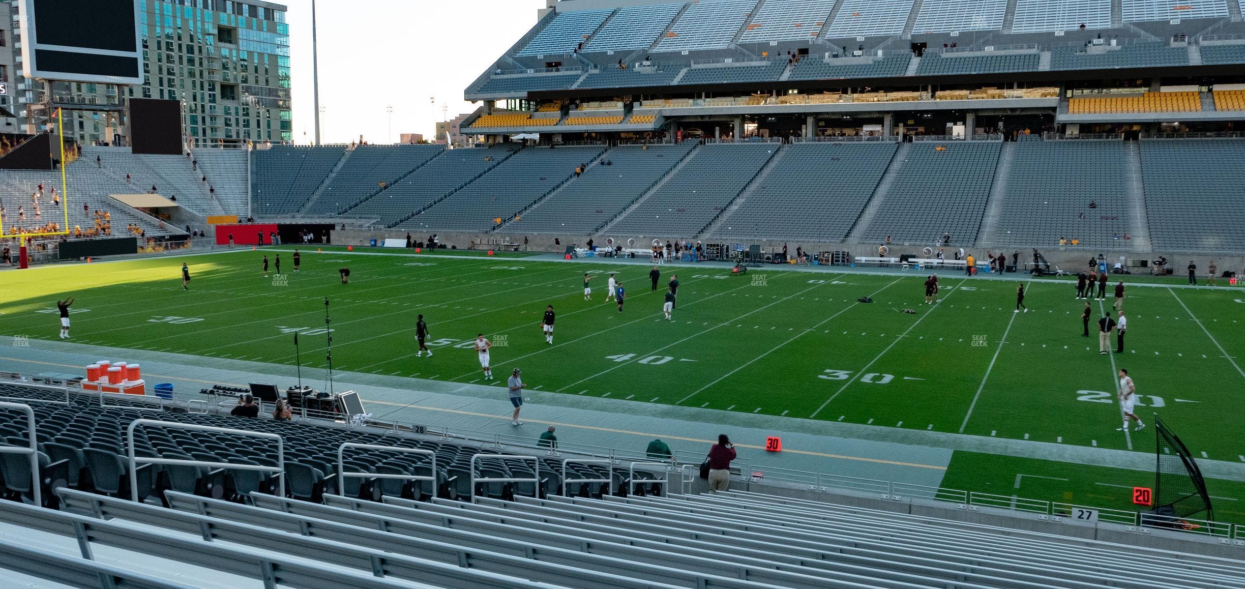 Mountain America Stadium - Section 27 Seat View
