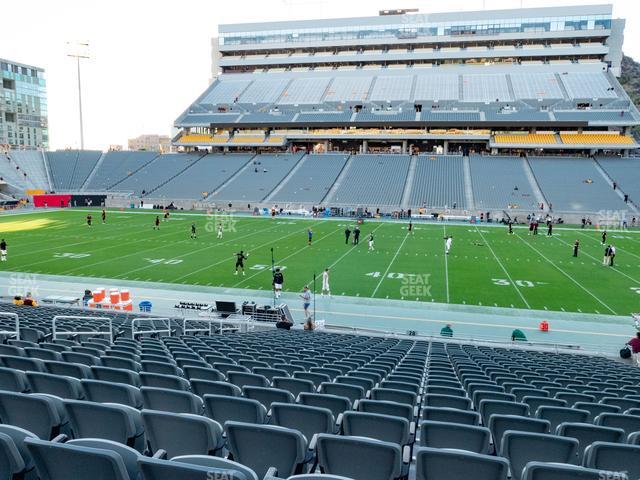 Mountain America Stadium - Section 28 Seat View