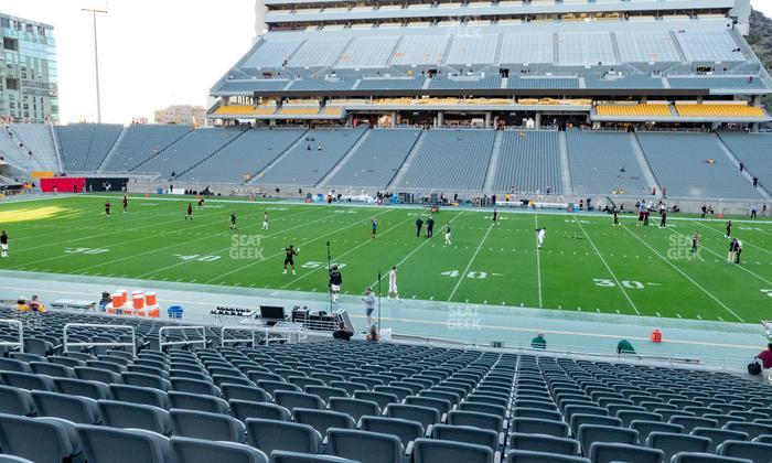 Mountain America Stadium - Section 28 Seat View