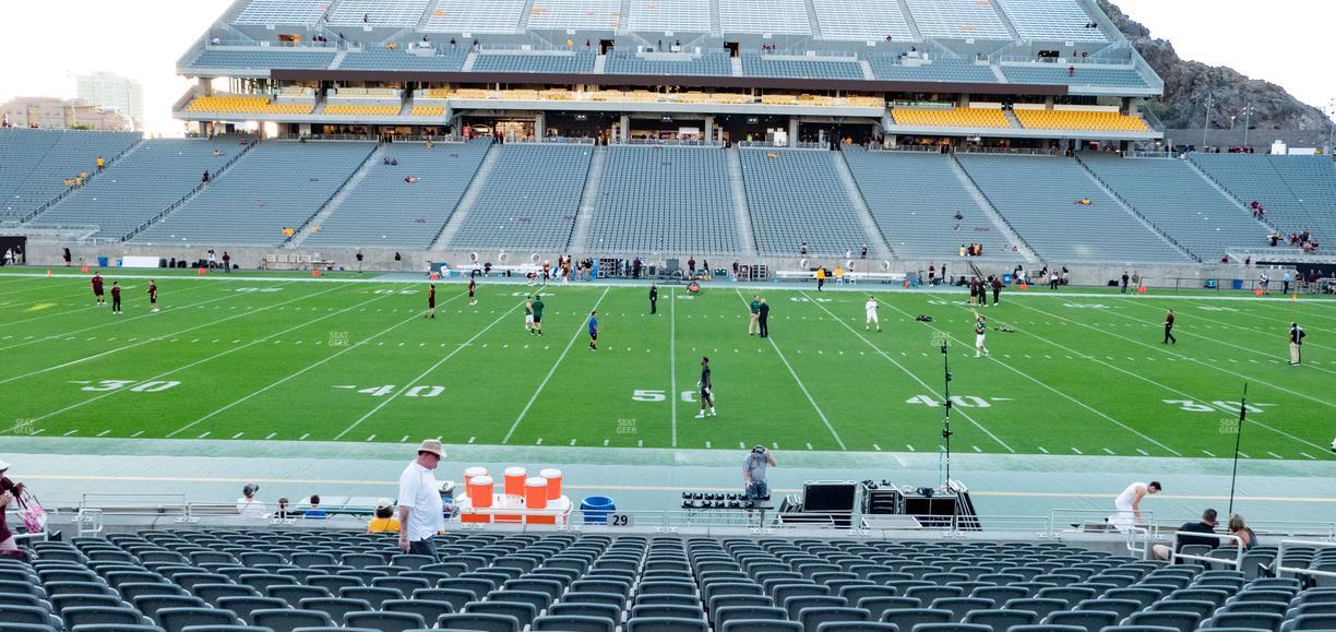 Mountain America Stadium - Section 29 Seat View