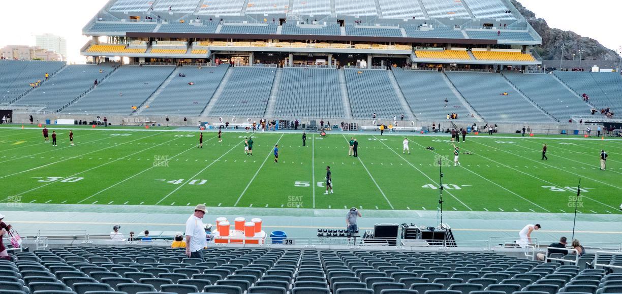Mountain America Stadium - Section 29 Seat View