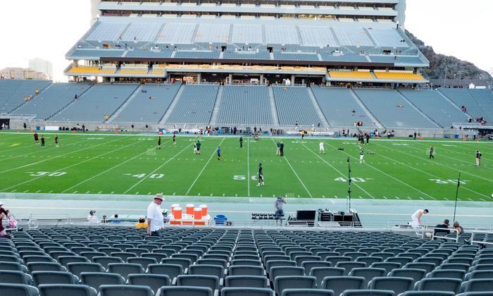 Mountain America Stadium - Section 29 Seat View