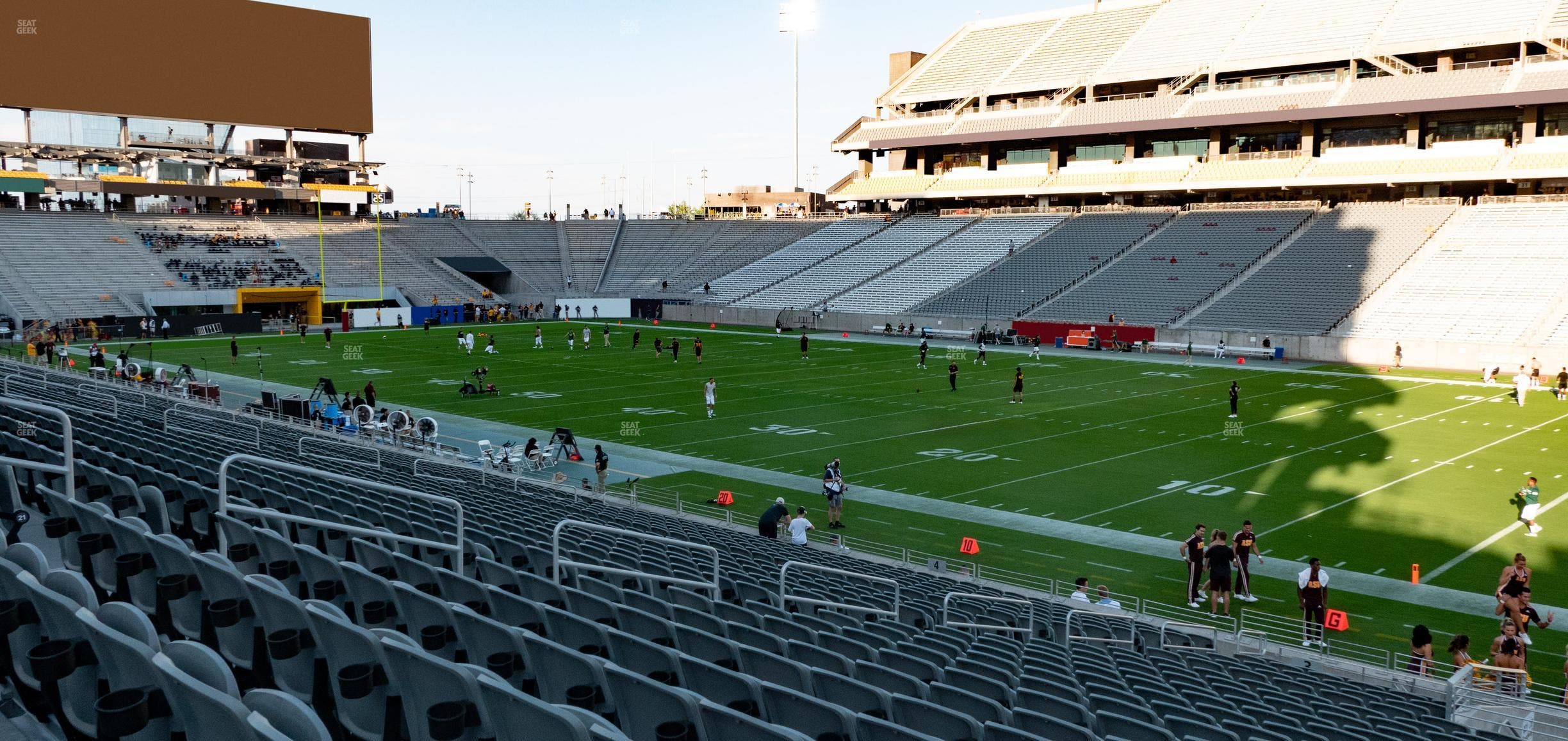 Mountain America Stadium - Section 3 Seat View