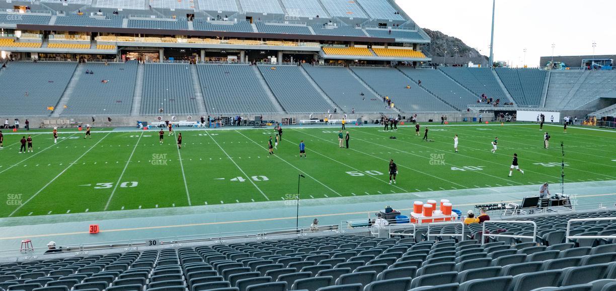 Mountain America Stadium - Section 30 Seat View