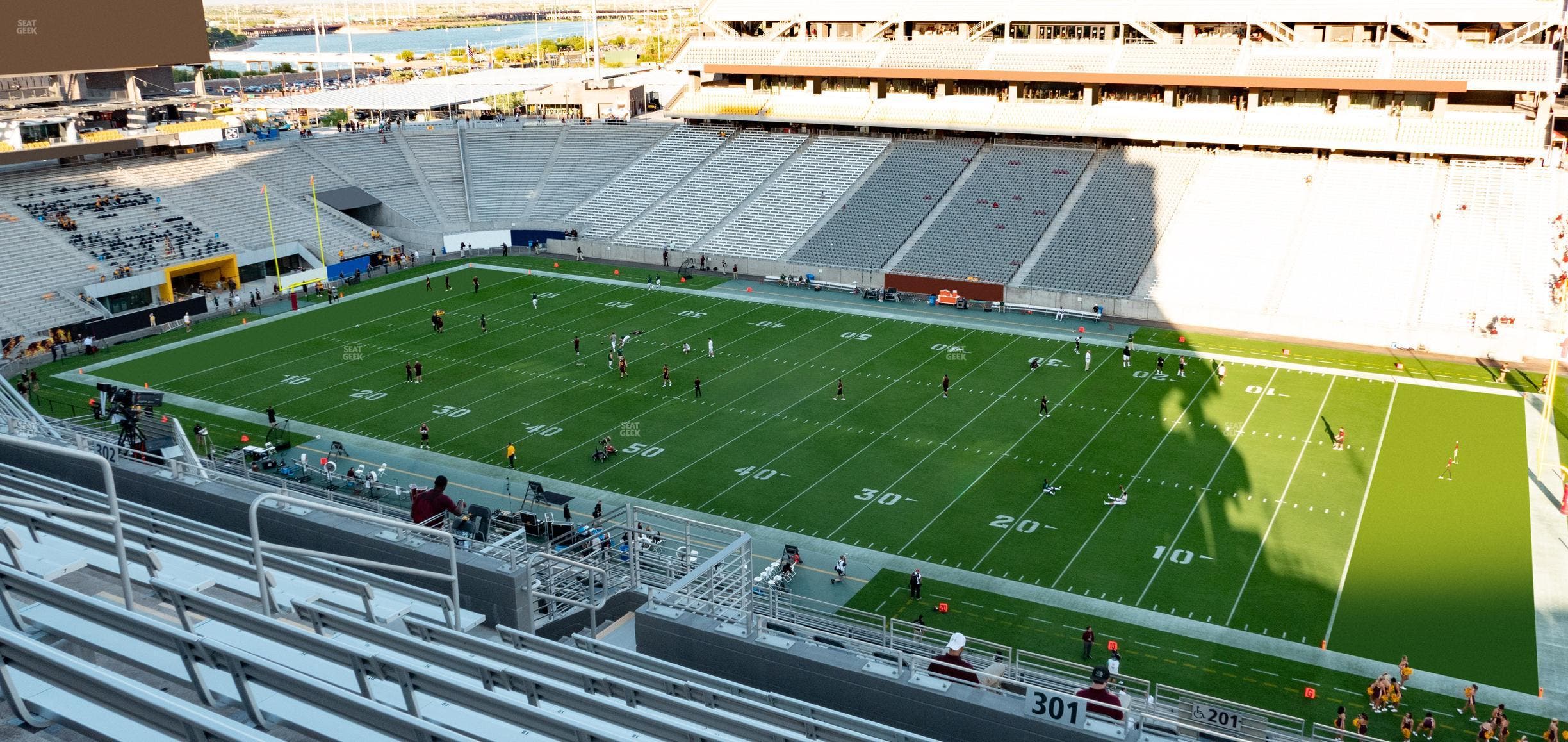 Mountain America Stadium - Section 301 Seat View
