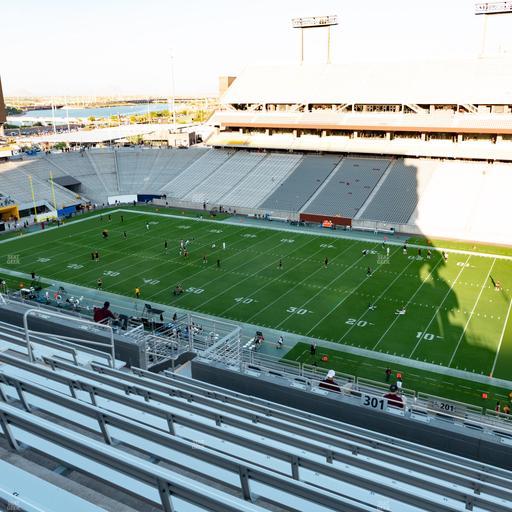 Mountain America Stadium - Section 301 Seat View