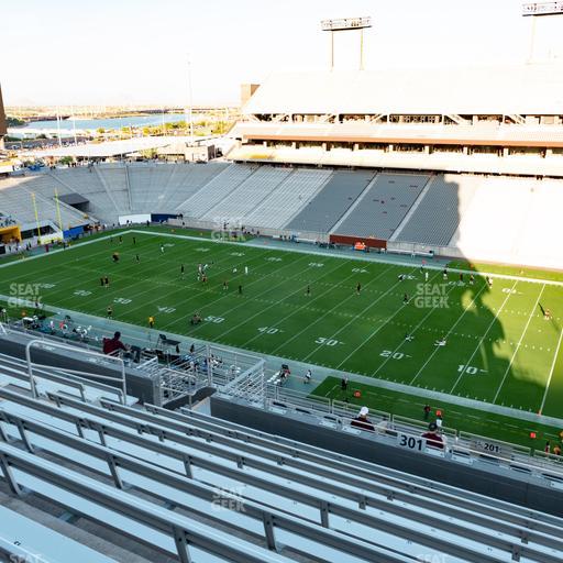 Mountain America Stadium - Section 301 Seat View