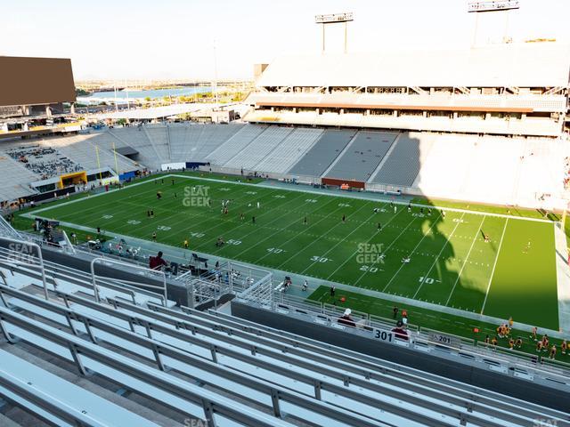Mountain America Stadium - Section 301 Seat View