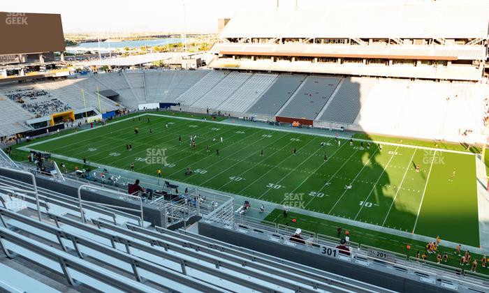 Mountain America Stadium - Section 301 Seat View
