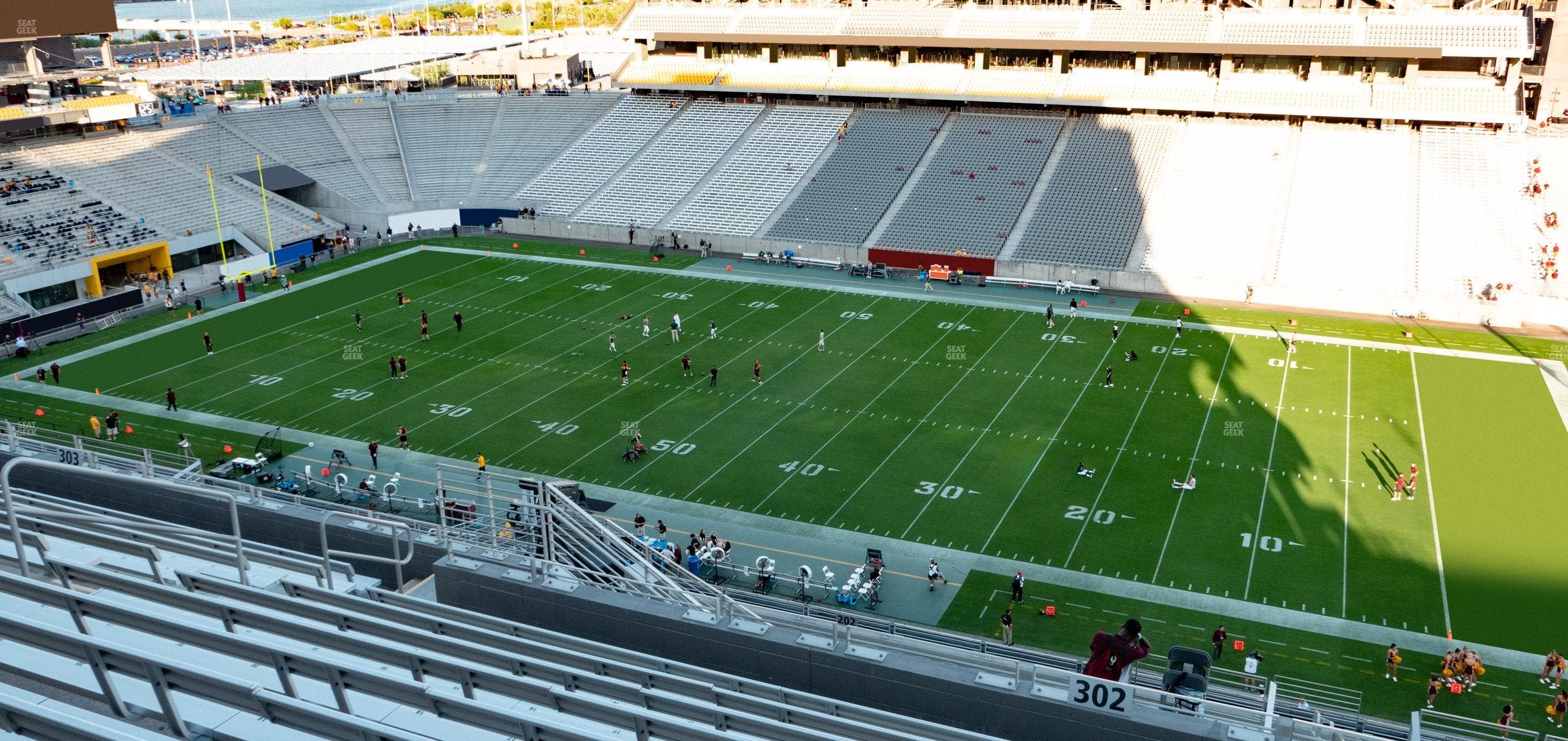 Mountain America Stadium - Section 302 Seat View