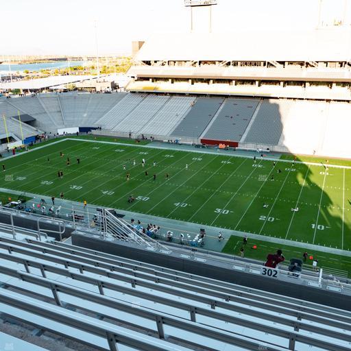 Mountain America Stadium - Section 302 Seat View