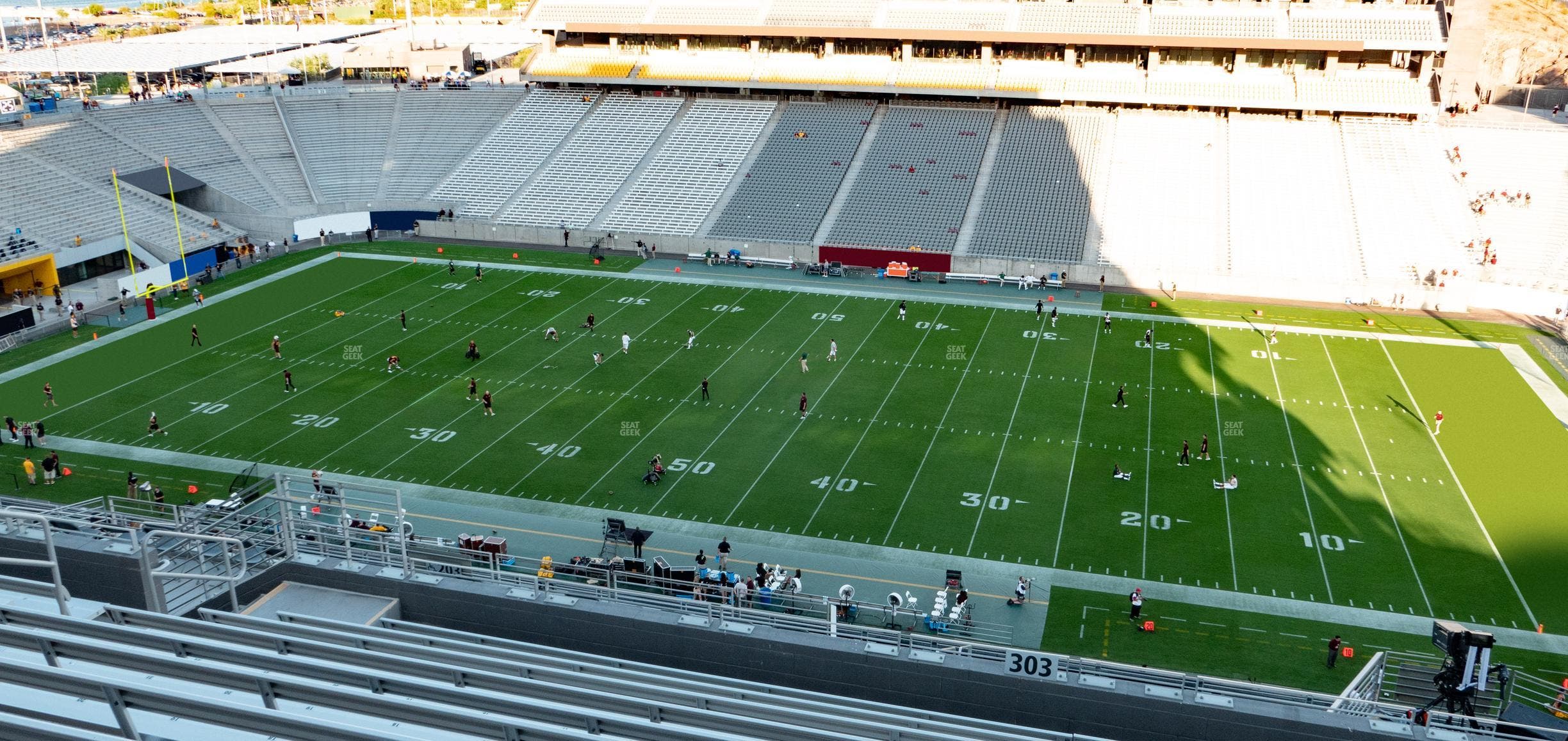 Mountain America Stadium - Section 303 Seat View