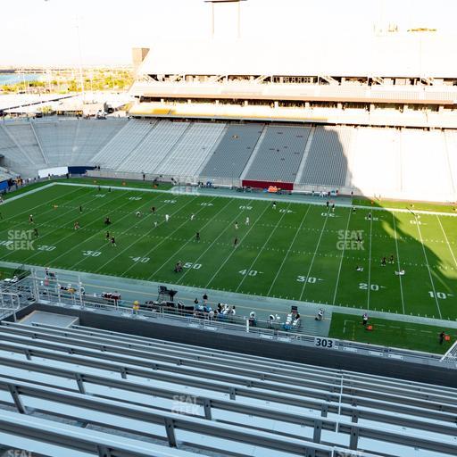 Mountain America Stadium - Section 303 Seat View