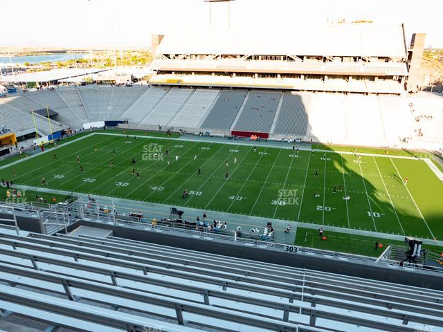 Mountain America Stadium - Section 303 Seat View