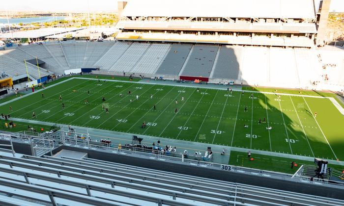 Mountain America Stadium - Section 303 Seat View