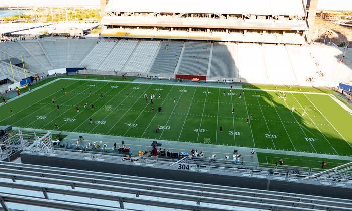 Mountain America Stadium - Section 304 Seat View