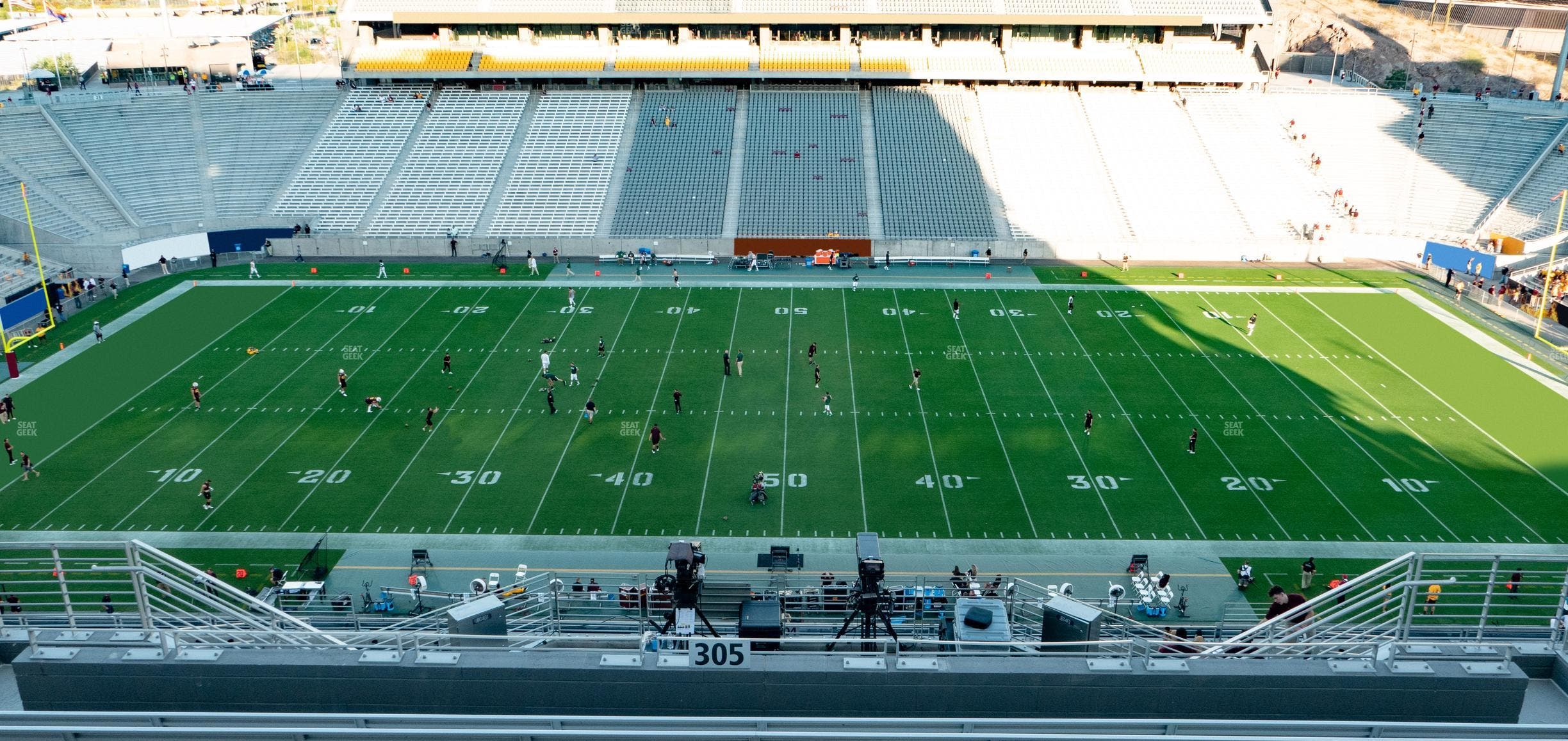 Mountain America Stadium - Section 305 Seat View