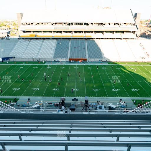 Mountain America Stadium - Section 305 Seat View