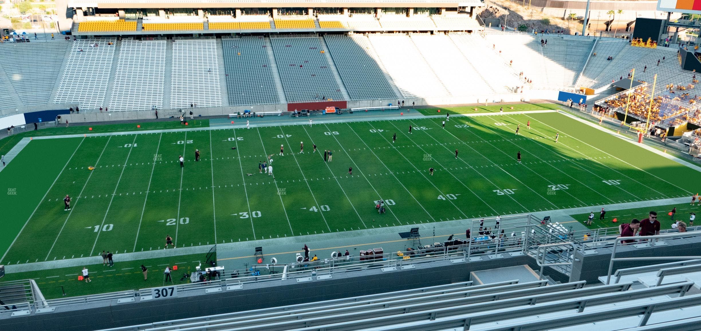 Mountain America Stadium - Section 307 Seat View
