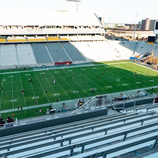 Mountain America Stadium - Section 308 Seat View