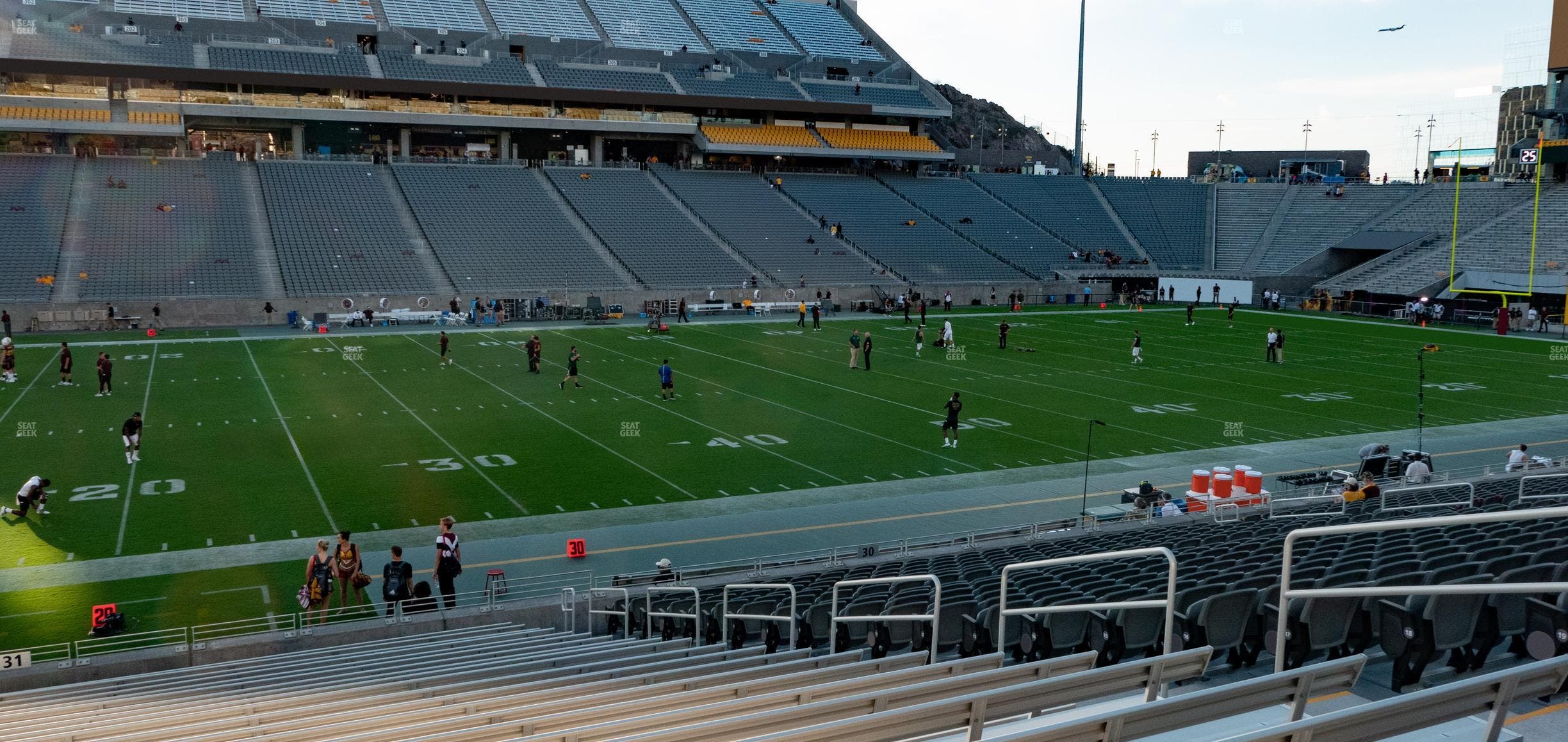 Mountain America Stadium - Section 31 Seat View
