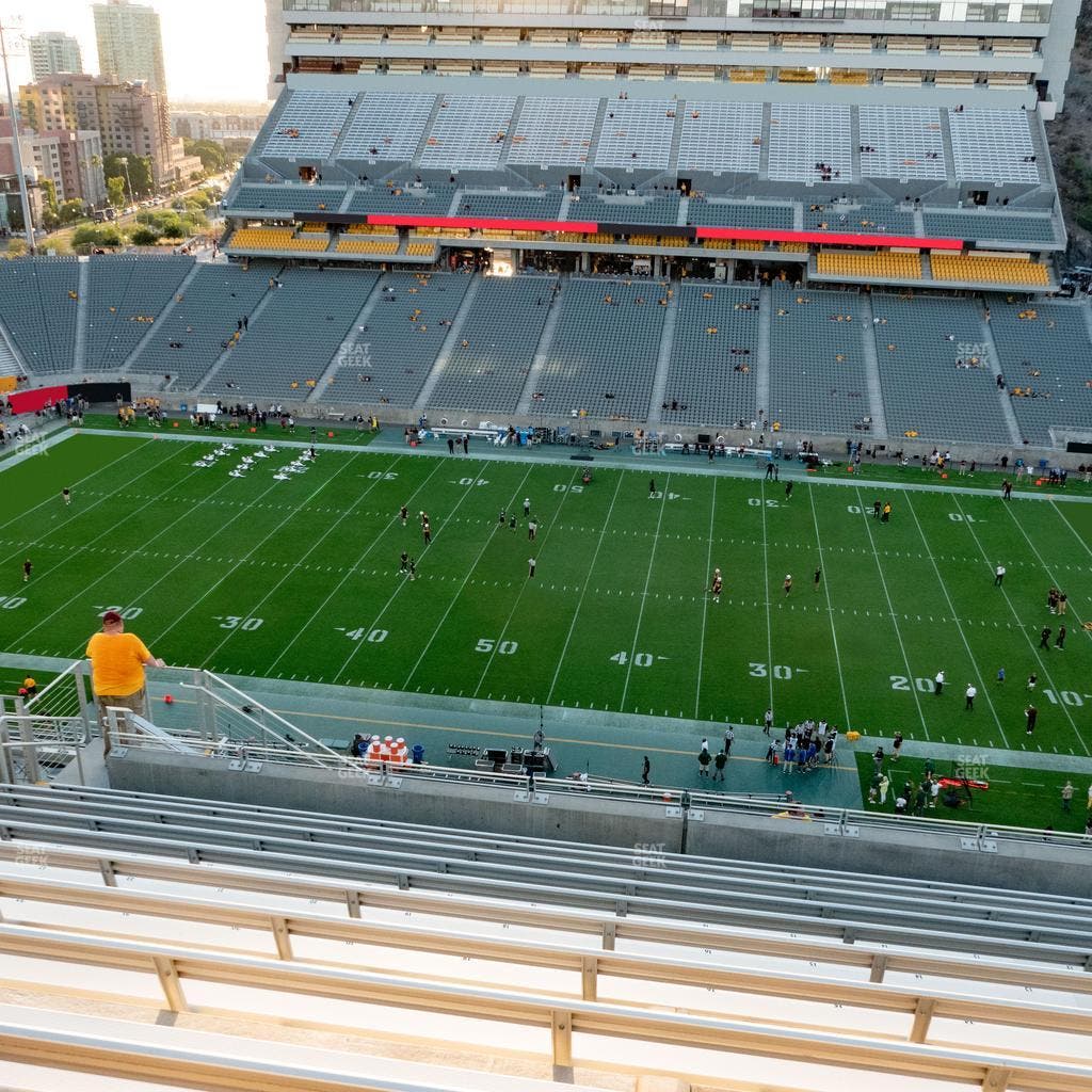 Mountain America Stadium - Section 312 Seat View