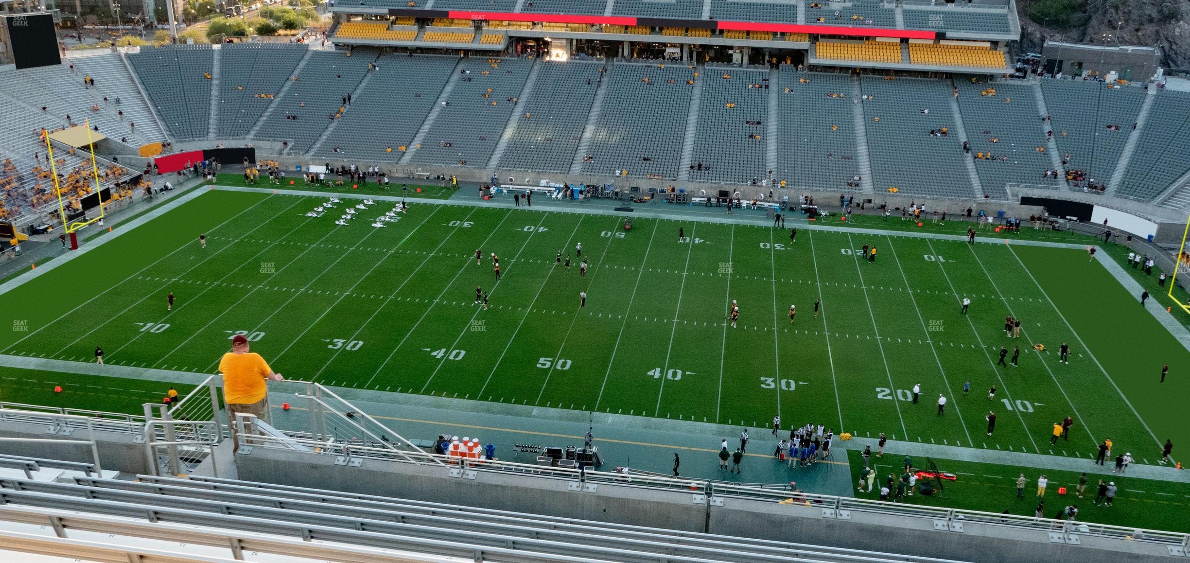 Mountain America Stadium - Section 312 Seat View