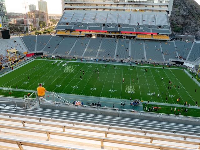 Mountain America Stadium - Section 312 Seat View
