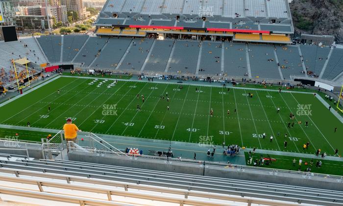 Mountain America Stadium - Section 312 Seat View
