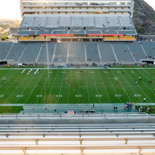 Mountain America Stadium - Section 313 Seat View