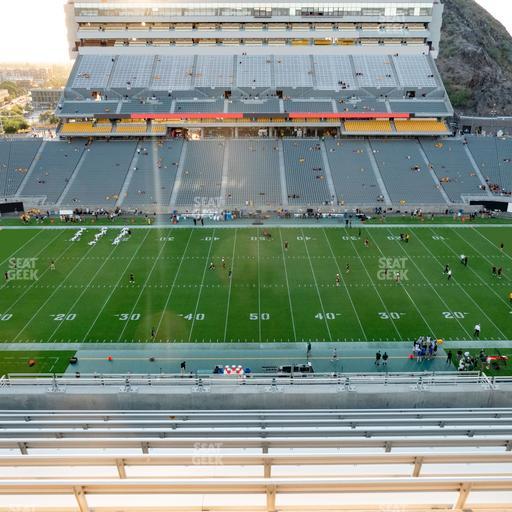 Mountain America Stadium - Section 313 Seat View