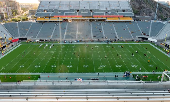 Mountain America Stadium - Section 313 Seat View