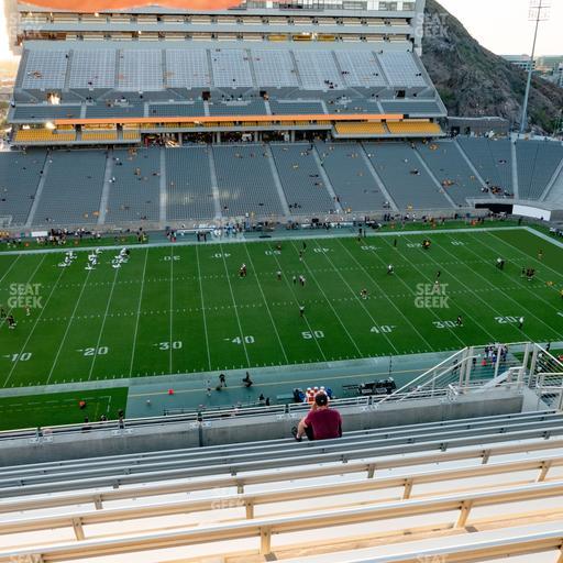 Mountain America Stadium - Section 314 Seat View