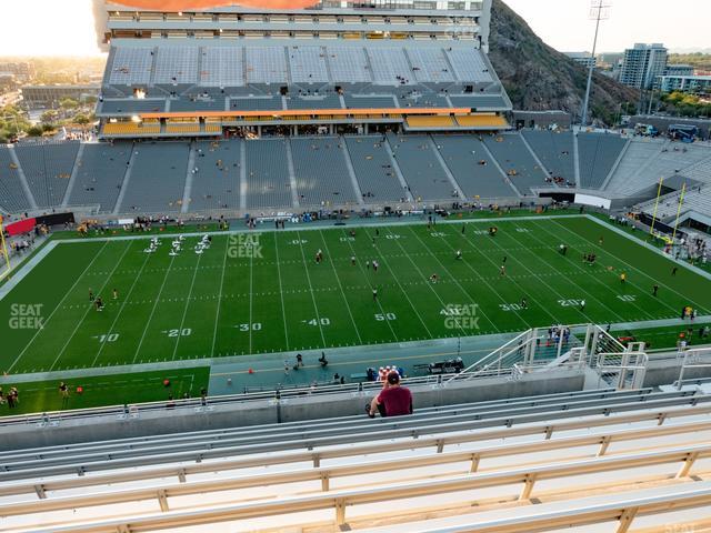 Mountain America Stadium - Section 314 Seat View