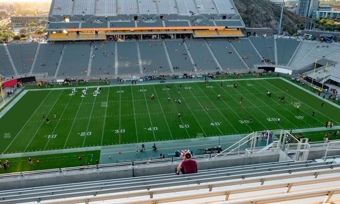 Mountain America Stadium - Section 314 Seat View