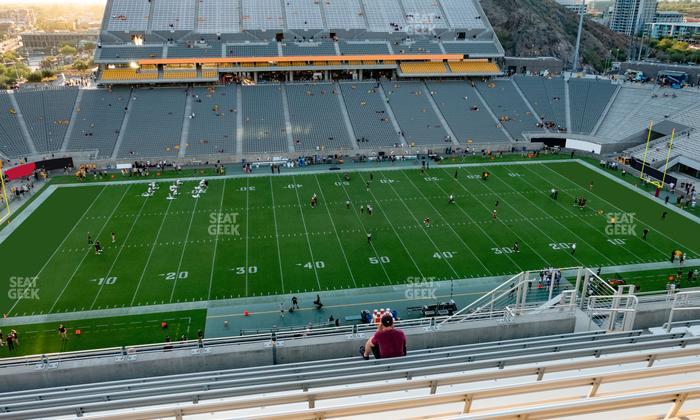 Mountain America Stadium - Section 314 Seat View
