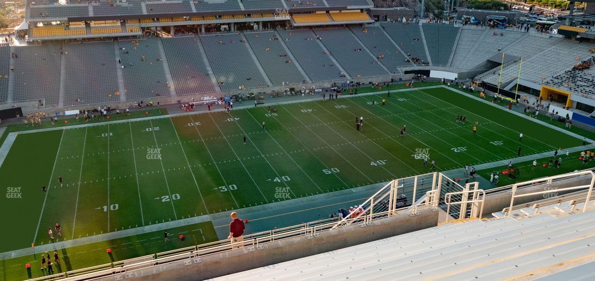 Mountain America Stadium - Section 315 Seat View