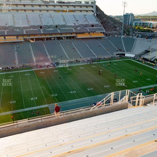 Mountain America Stadium - Section 315 Seat View