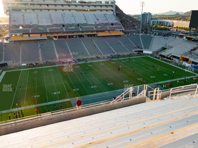 Mountain America Stadium - Section 315 Seat View