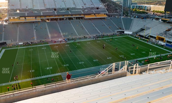 Mountain America Stadium - Section 315 Seat View
