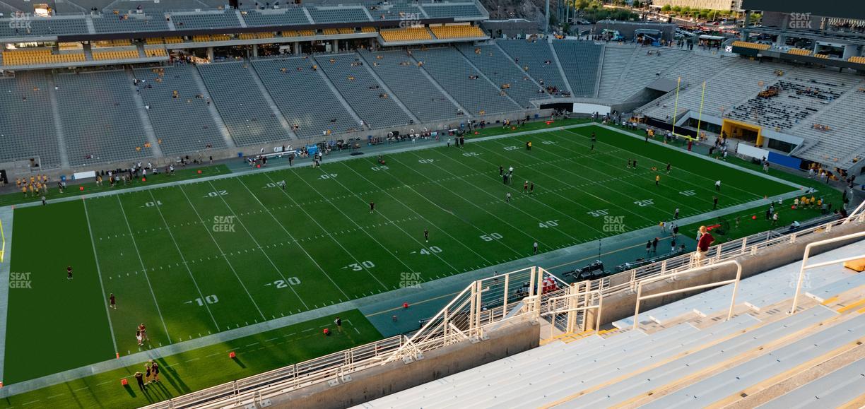 Mountain America Stadium - Section 316 Seat View
