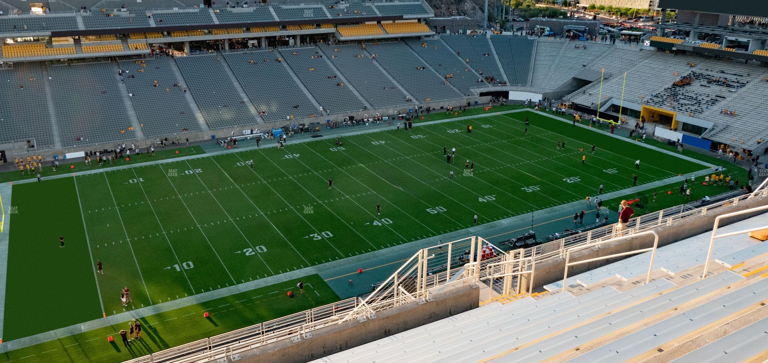 Mountain America Stadium - Section 316 Seat View