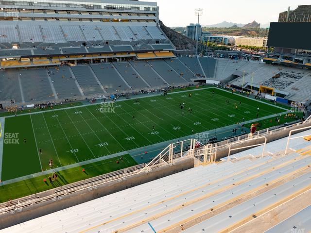Mountain America Stadium - Section 316 Seat View