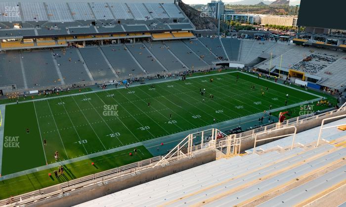 Mountain America Stadium - Section 316 Seat View