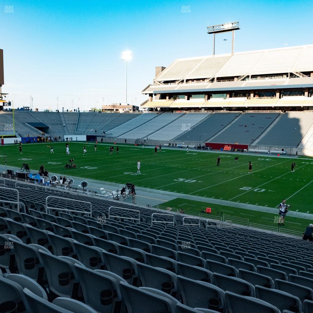 Mountain America Stadium - Section 4 Seat View