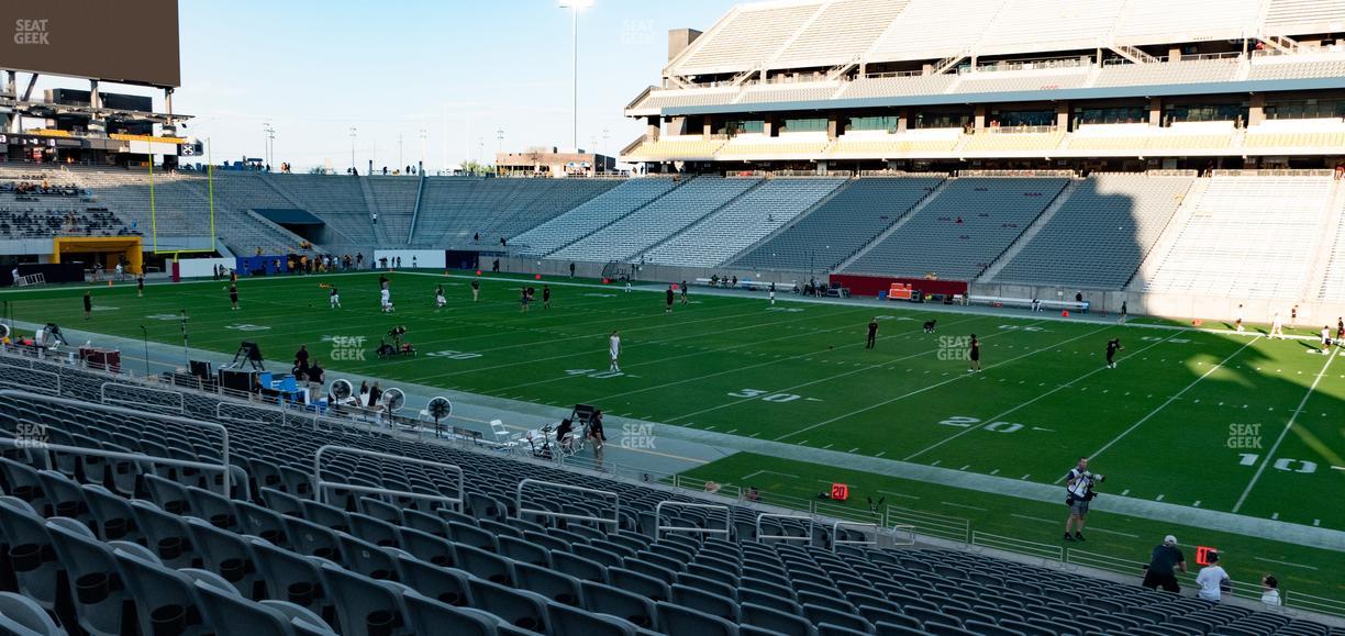 Mountain America Stadium - Section 4 Seat View