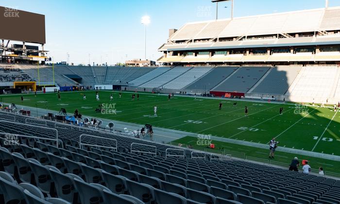 Mountain America Stadium - Section 4 Seat View