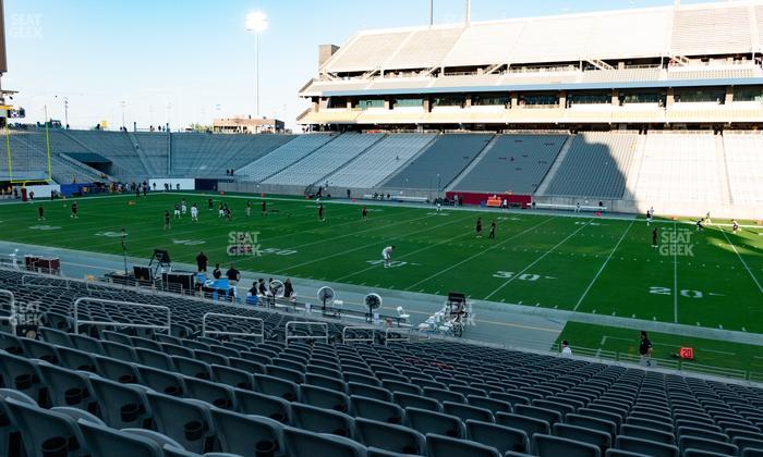 Mountain America Stadium - Section 5 Seat View